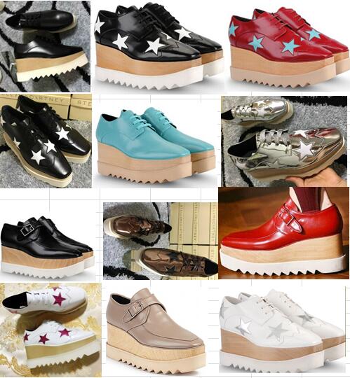 new free shipping Stella Mccartney women Shoes platform Black Genuine Leather Upper Silver Glitter Stars White Sole Stars Shoes 35-41, 09
new free shipping Stella Mccartney women Shoes platform Black Genuine Leather Upper Silver Glitter Stars White Sole Stars Shoes 35-41, 09