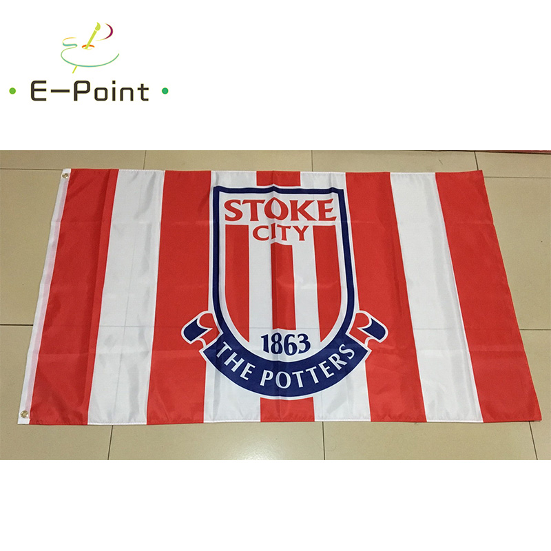 England Stoke City FC 3*5ft (90cm*150cm) Polyester EPL flag Banner decoration flying home & garden flag Festive gifts
England Stoke City FC 3*5ft (90cm*150cm) Polyester EPL flag Banner decoration flying home & garden flag Festive gifts