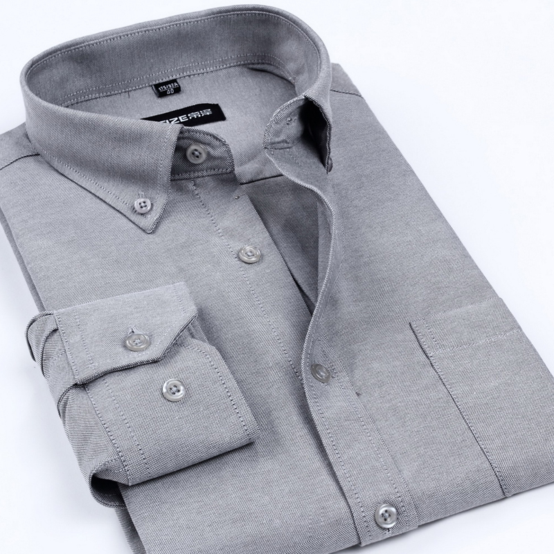 Wholesale- New Arrival Oxford Men's Brand Dress Shirts Men Non-Iron Solid Color Business Formal Shirt Classic Style Clothes For Men, Njf09
Wholesale- New Arrival Oxford Men's Brand Dress Shirts Men Non-Iron Solid Color Business Formal Shirt Classic Style Clothes For Men, Njf09
