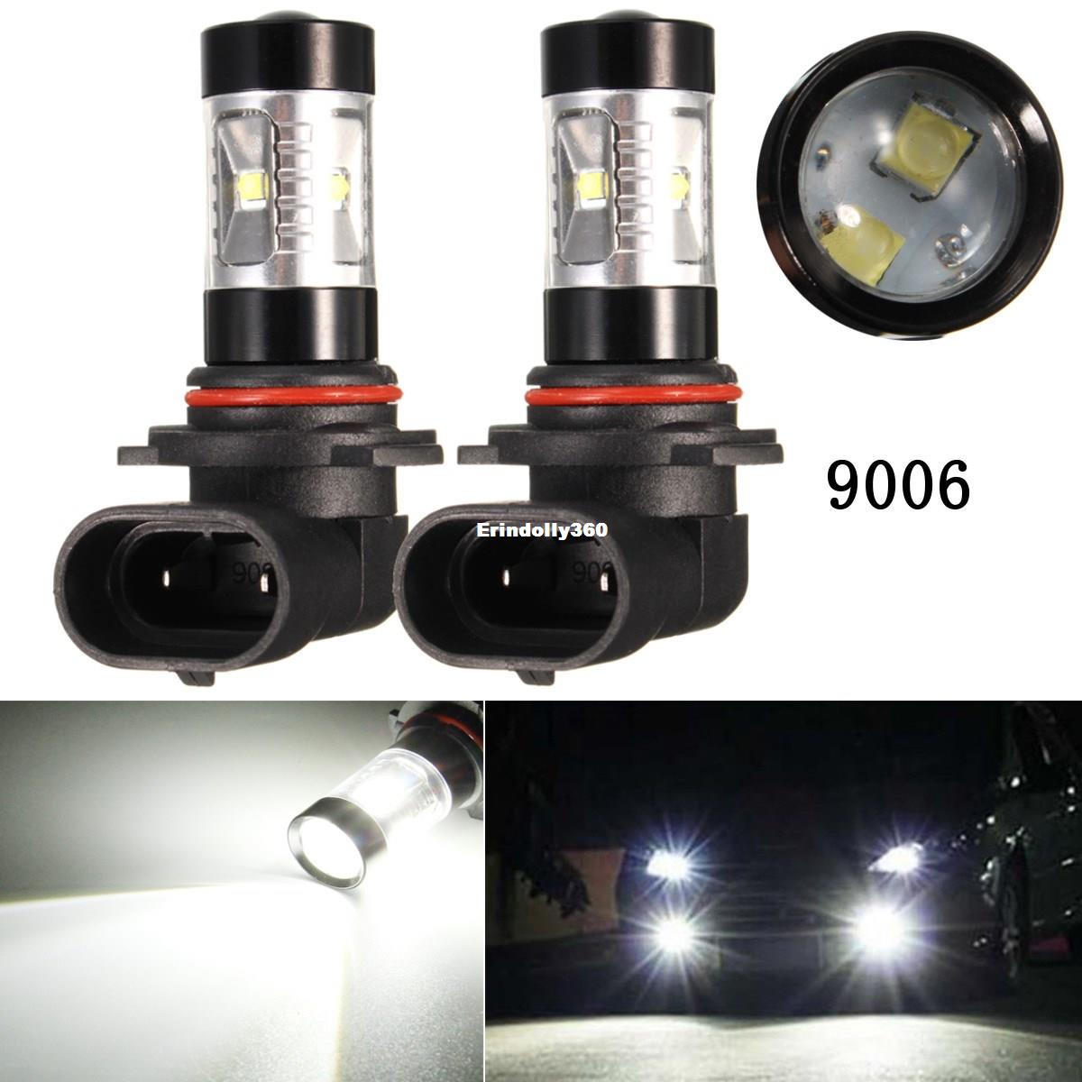 2Pcs 60W 9005/HB3 9006/HB4 5202 H4 H7 H10 H11 White LED Daytime Headlight Fog Light Bulb 6000K
2Pcs 60W 9005/HB3 9006/HB4 5202 H4 H7 H10 H11 White LED Daytime Headlight Fog Light Bulb 6000K