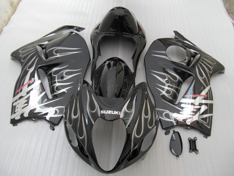 Bodywork plastic fairing kit for Suzuki GSXR1300 96 97 98 99 00 01-07 white flames black fairings set GSXR1300 1996-2007 OT45, Same the picture
Bodywork plastic fairing kit for Suzuki GSXR1300 96 97 98 99 00 01-07 white flames black fairings set GSXR1300 1996-2007 OT45, Same the picture