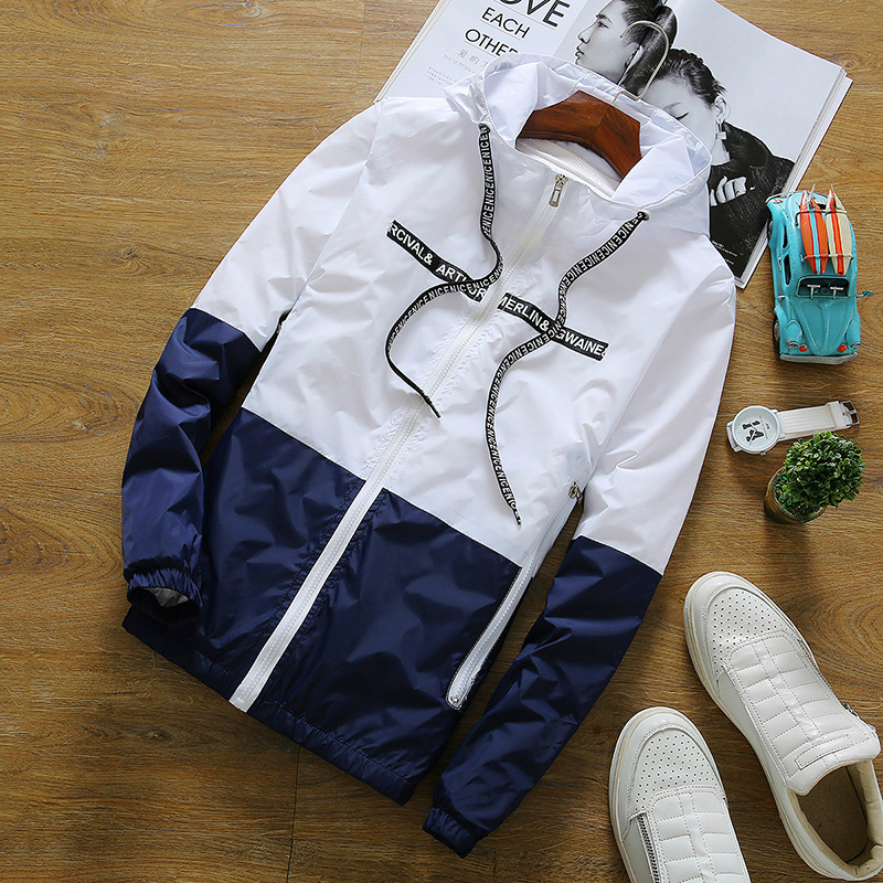 Wholesale- Color matching of new fund of 2016 autumn outfit sweethearts teenagers prevent bask in clothes coat jackets, White
Wholesale- Color matching of new fund of 2016 autumn outfit sweethearts teenagers prevent bask in clothes coat jackets, White