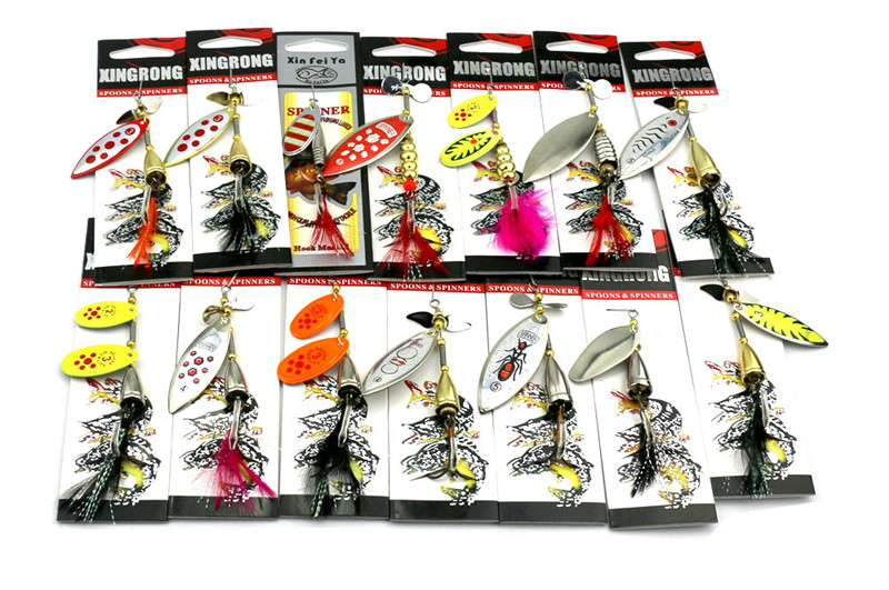 14 styles Mixed Metal Spoons Baits Fly Fishing Ice Fishing Freashwater Fishing VIB Blades Spinner lure sequins Rotate Spinnerbaits
14 styles Mixed Metal Spoons Baits Fly Fishing Ice Fishing Freashwater Fishing VIB Blades Spinner lure sequins Rotate Spinnerbaits