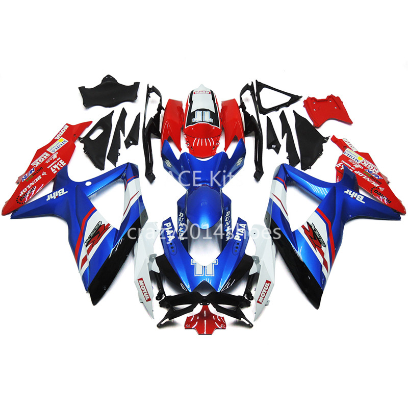 5 free gifts New ABS motorcycle Fairing Kits 100% Fit For SUZUKI GSXR600 750 K8 08-10 GSXR600 GSXR750 2008-2010 nice blue and red nice 164
5 free gifts New ABS motorcycle Fairing Kits 100% Fit For SUZUKI GSXR600 750 K8 08-10 GSXR600 GSXR750 2008-2010 nice blue and red nice 164