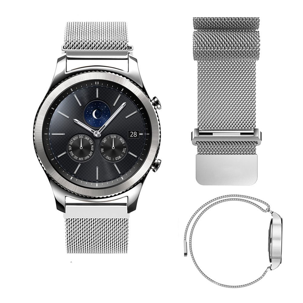 ese Loop Watchband Samsung Classic Strap For Gear S3 Frontier Stainless Steel Band w Magnetic Closure free shipping