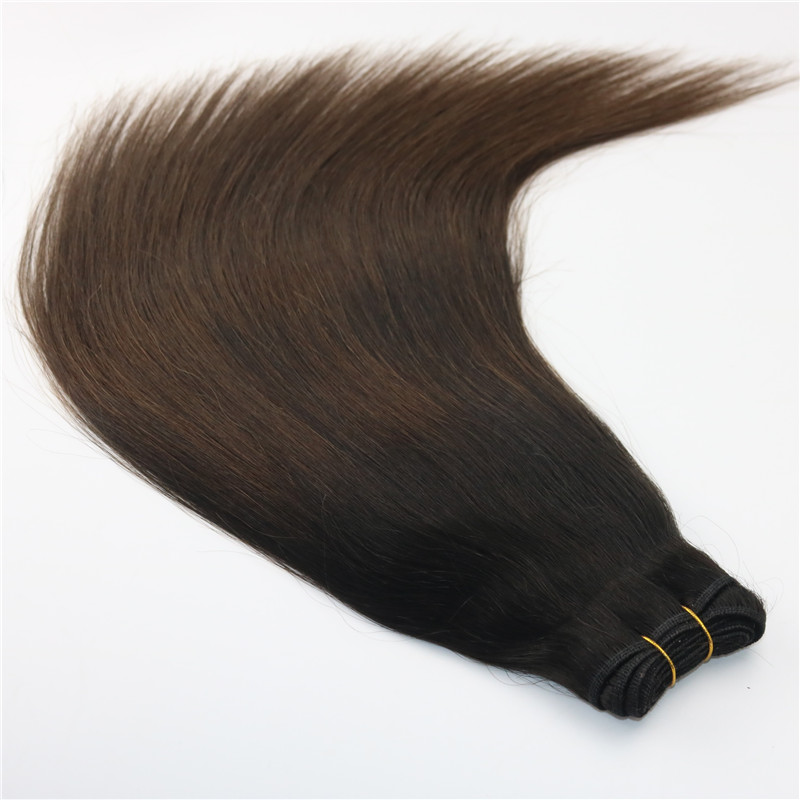 Wholesale Hair Products Human Hair Weave Bundles Brazilian Virgin Hair Extensions Balayage Ombre Brown Two Tone 1B/#4