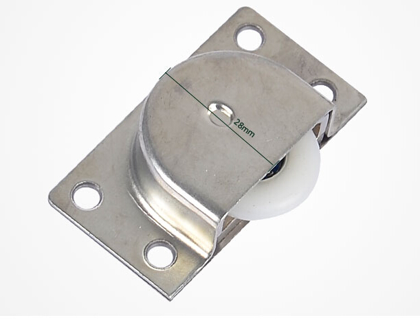 338 stainless steel copper core wardrobe door pulley wheel sliding door