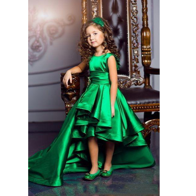 New Arrival Emerald Green Girls Pageant Dresses High Low Princess Flower Girls Dresses For Weddings Lovely Kids Communion Dress, White;blue
New Arrival Emerald Green Girls Pageant Dresses High Low Princess Flower Girls Dresses For Weddings Lovely Kids Communion Dress, White;blue