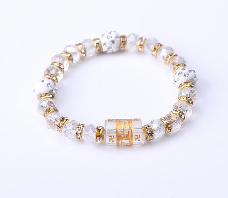 Best gift National Fountain Crystal Diamond Six words Proverbs Women's Diamond Bracelet FB360 mix order 20 pieces a lot Charm Bracelets
Best gift National Fountain Crystal Diamond Six words Proverbs Women's Diamond Bracelet FB360 mix order 20 pieces a lot Charm Bracelets
