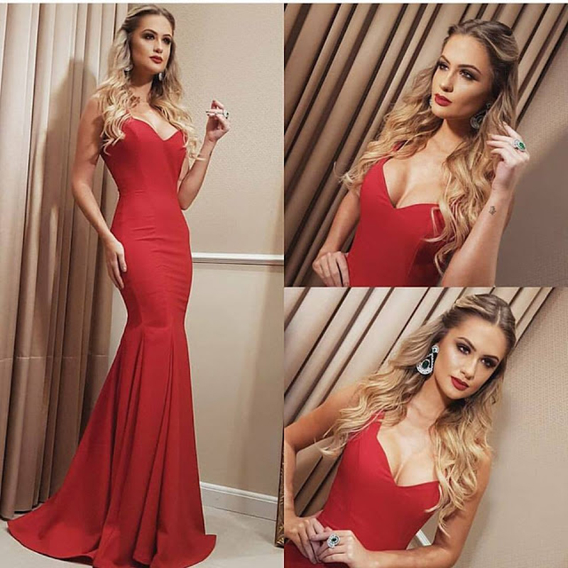 Classical Women Simple Prom Dress V Neck Off Shoulder Long Mermaid Red Prom Evening Dress Cheap Pageant Dress Custom Made, Dark red
Classical Women Simple Prom Dress V Neck Off Shoulder Long Mermaid Red Prom Evening Dress Cheap Pageant Dress Custom Made, Dark red