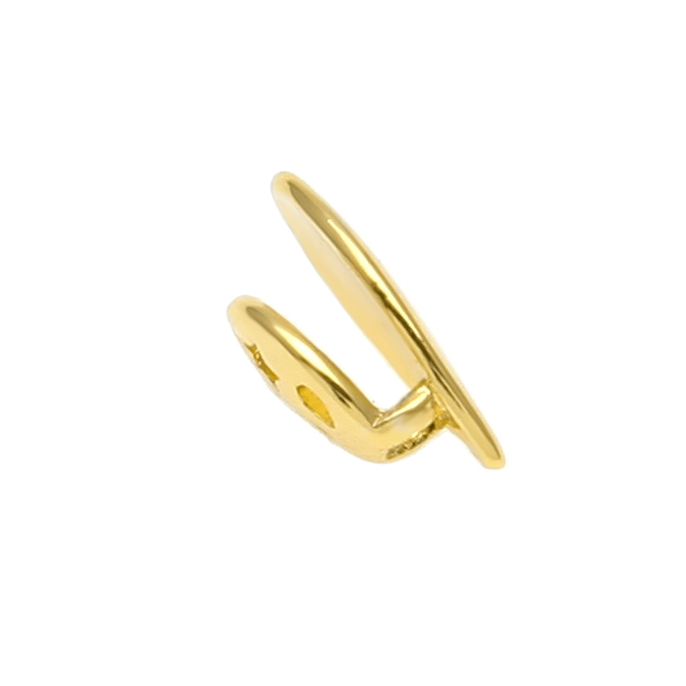 New Silver Gold Plated Water drop shape Hip Hop Single Tooth Grillz Cap Top & Bottom Grill for Halloween Party Jewelry