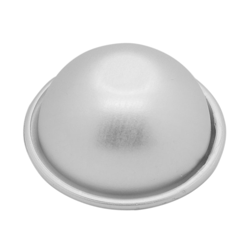 Wholesale- 2pcs 3D Aluminum Alloy Ball Sphere Bath Bomb Mold Cake Baking Pastry Mould 4.5 x 2cm 5.5 x 2.5cm 6.5 x 3cm Wholesale Hot Sale