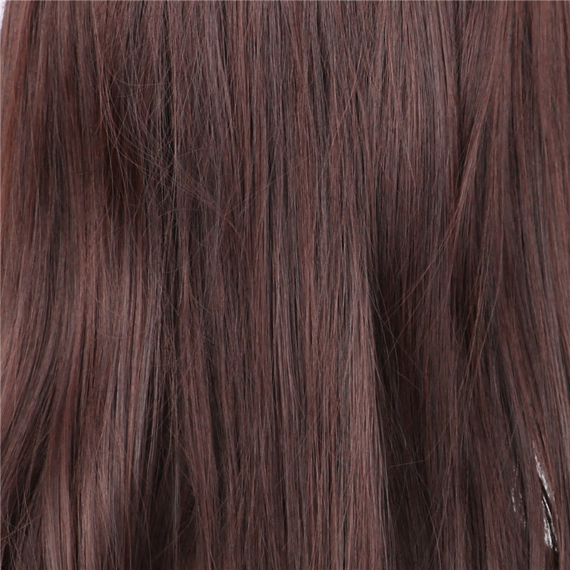 WoodFestival long straight blonde wig women synthetic wigs soft fiber hair for white female heat resistant full