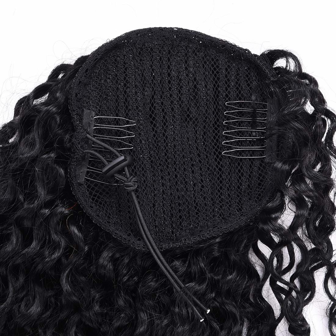 dora Stocks kinky curly human hair drawstring ponytail/human hair ponytail/wrap around human hair ponytail