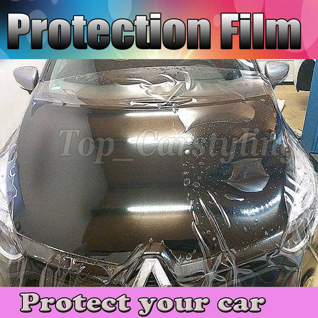 PPF Car Protection Protector Film Scratches Resistant Cover Vinyl Transparent Gloss foil Protect Vehicle graphics size 1.52x15m Roll 48ft, Transaprent
PPF Car Protection Protector Film Scratches Resistant Cover Vinyl Transparent Gloss foil Protect Vehicle graphics size 1.52x15m Roll 48ft, Transaprent
