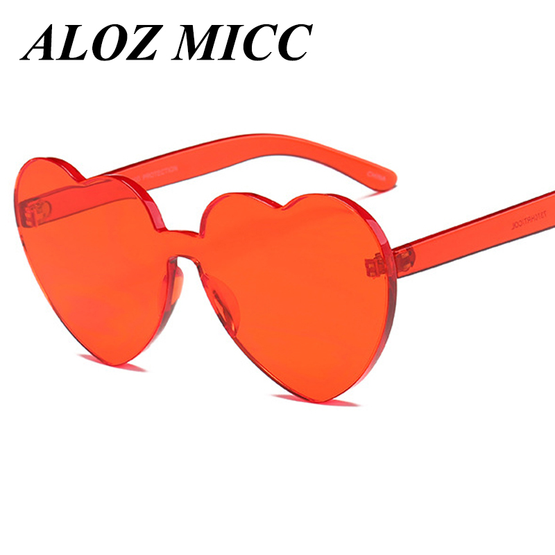 ALOZ MICC Brand Designer Sunglasses Women Rimless Peach Heart Shape Glasses Colorful Gradient Decorative Birthday Party Glasses Oculos A356
ALOZ MICC Brand Designer Sunglasses Women Rimless Peach Heart Shape Glasses Colorful Gradient Decorative Birthday Party Glasses Oculos A356