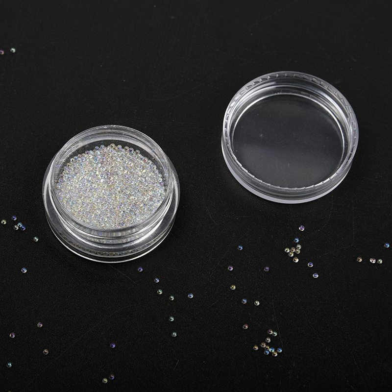 Nail Art Decoration Glitter Crystal Glass Caviar Beads Tiny 3D Micro Pixie Mermaid Nails Art Hot Nail Decorations