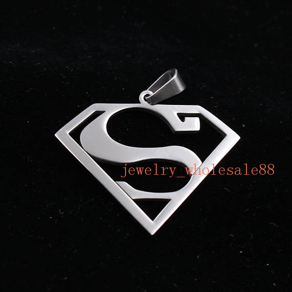 wholesale in bulk 10pcs Lot superman Symbol PENDANT necklace charms Stainless steel religious Jewelr for Mens Gifts no chain, Silver
wholesale in bulk 10pcs Lot superman Symbol PENDANT necklace charms Stainless steel religious Jewelr for Mens Gifts no chain, Silver