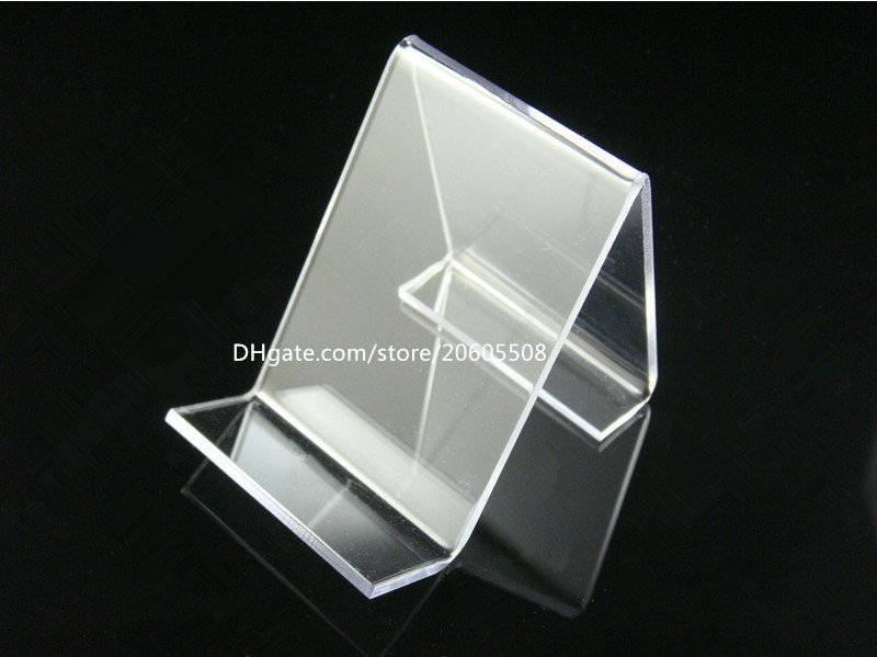 Wholesale 50pcs Clear acrylic mobile cell phone display stand fashion phone Digital products holder jewelry/watch / bracelet display rack
Wholesale 50pcs Clear acrylic mobile cell phone display stand fashion phone Digital products holder jewelry/watch / bracelet display rack