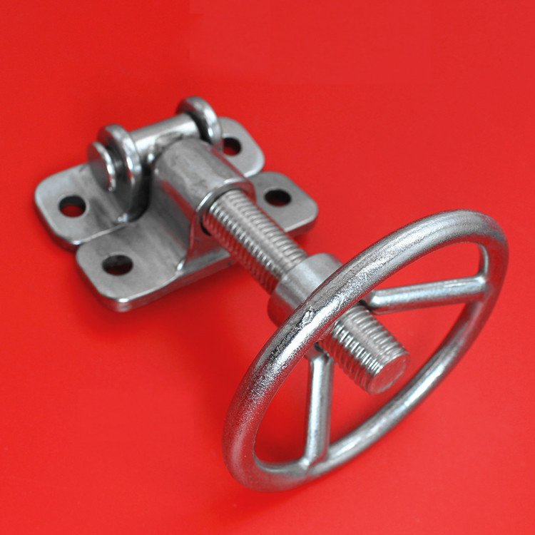 wheel style Stainless steel steam box door handle oven lock cold store handwheel seafood cabinet knob hinge kitchen cookware repair part