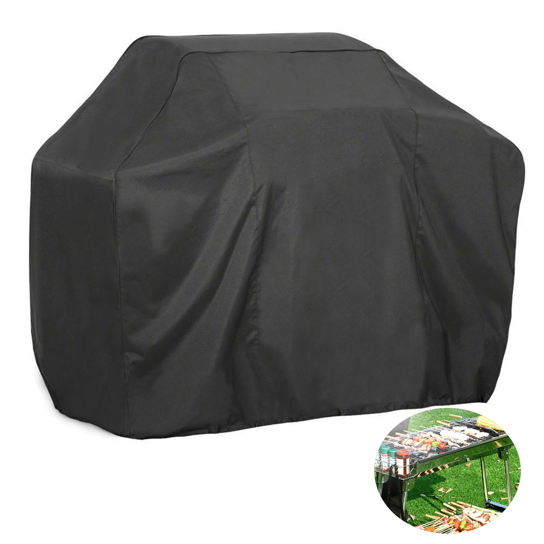 BBQ Grill Cover,Black Waterproof Dust-proof Grill Cover Fading Resistant BBQ Grill Covers for Holland Weber, Brinkmann, Jenn Air
BBQ Grill Cover,Black Waterproof Dust-proof Grill Cover Fading Resistant BBQ Grill Covers for Holland Weber, Brinkmann, Jenn Air