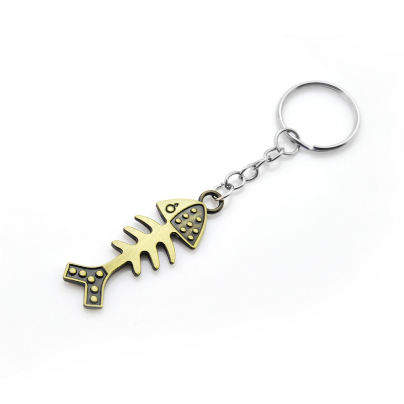 Original New Brand Fashion High Quality Fish bones keychain Women key Ring Alloy Men keyholder Gift
Original New Brand Fashion High Quality Fish bones keychain Women key Ring Alloy Men keyholder Gift
