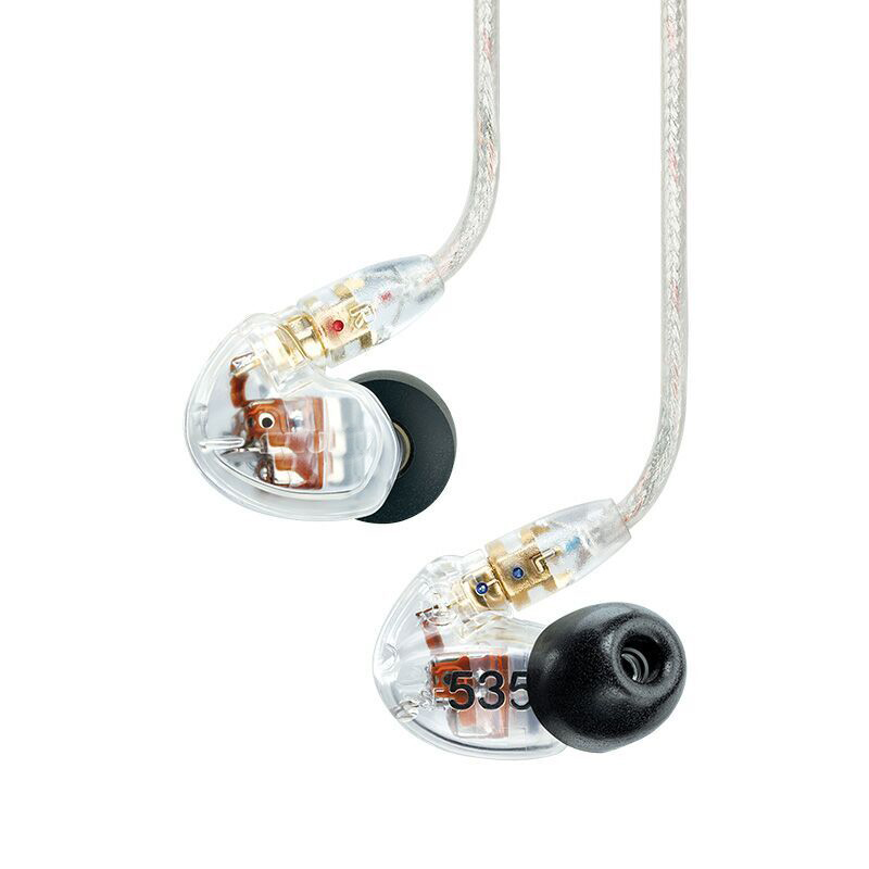 Professional SE535 Dynamic HIFI Bass noise canceling earphone In-ear Headphones Running Earbuds with 3.5mm Jack for SmartPhones