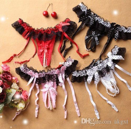 Sexy Cute Lingerie Lace Garter Belt/Stocking Suspender with Crotchless Underwear #R481, White
Sexy Cute Lingerie Lace Garter Belt/Stocking Suspender with Crotchless Underwear #R481, White
