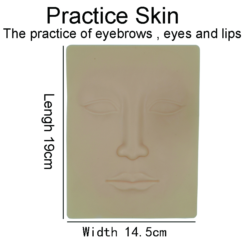 10pcs Woman Silicone Tattoo Practice Skins 4D Face Tattoo Practice Skin Fits For Eyes Brows Practice Makeup
10pcs Woman Silicone Tattoo Practice Skins 4D Face Tattoo Practice Skin Fits For Eyes Brows Practice Makeup