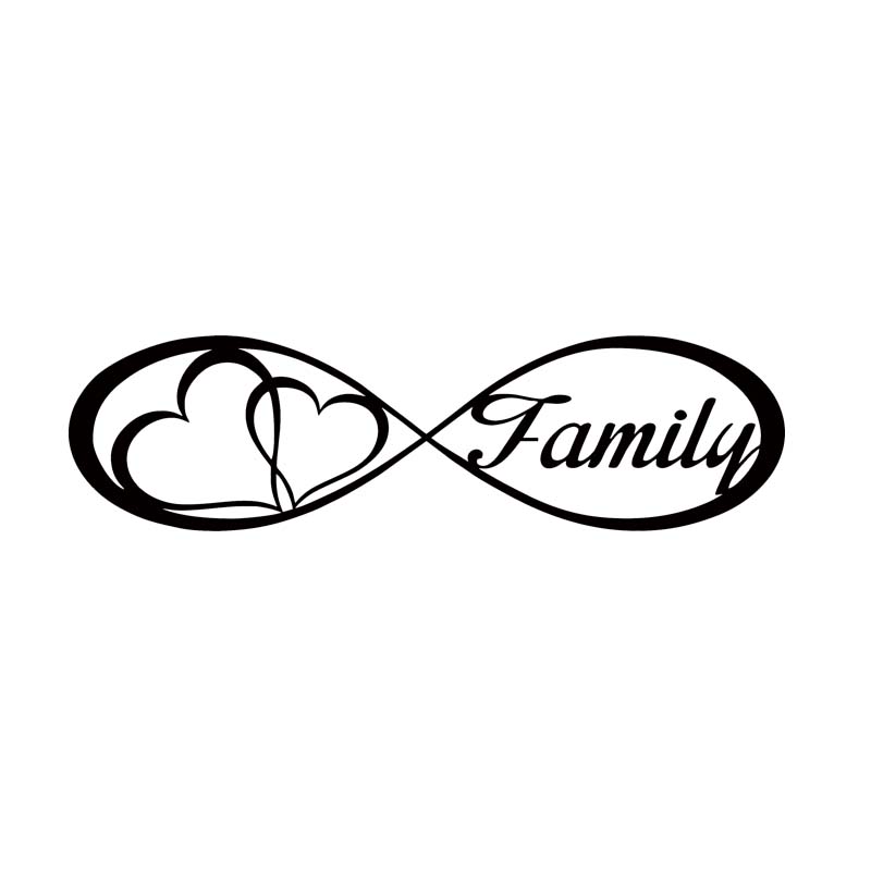 For Family Love Heart Infinity Forever Symbol Car Styling Vinyl Decal Jdm Car Window Bumper Sticker Accessories Decorate Art, Color
For Family Love Heart Infinity Forever Symbol Car Styling Vinyl Decal Jdm Car Window Bumper Sticker Accessories Decorate Art, Color