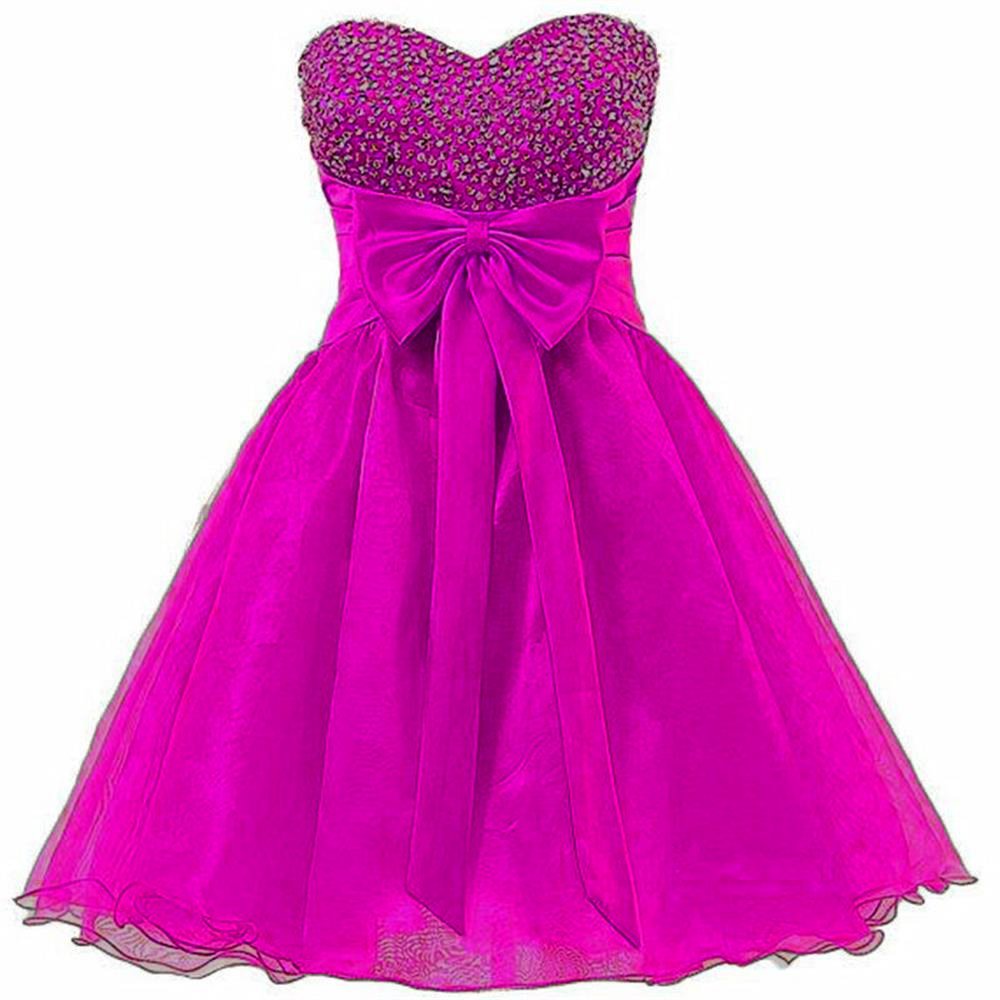 New Sexy Cheap Homecoming Dresses 2017 Sweetheart Beaded Ball Gown Beaded Graduation Prom Party Gown QC501