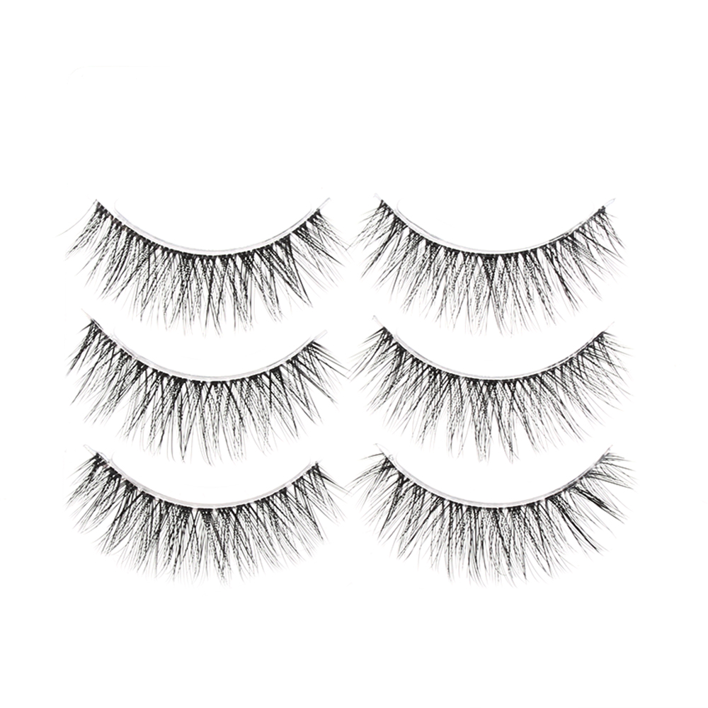 Wholesale- NEW Beauty 3 Pairs/set 3D Natural Cross False Eyelashes Eye lashes Makeup Eyelash Extension Tools
Wholesale- NEW Beauty 3 Pairs/set 3D Natural Cross False Eyelashes Eye lashes Makeup Eyelash Extension Tools