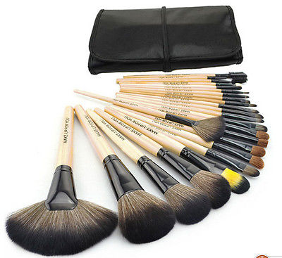 Pro Makeup Cosmetic 24pcs/Set Brushes Powder Foundation Eyeshadow Lip Brush Tool #R56