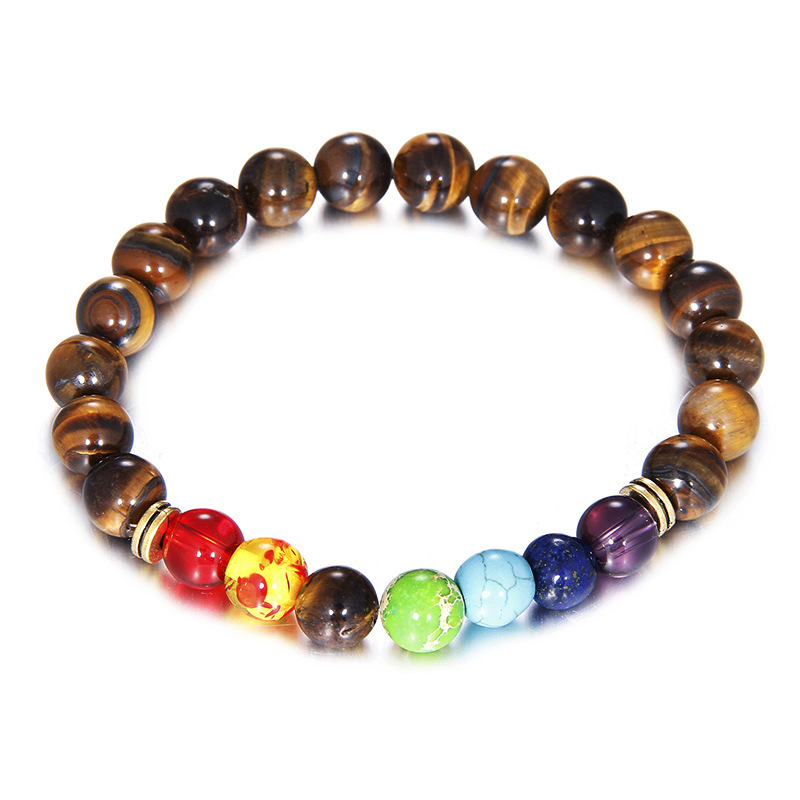 Wholesale New Natural Stone Bracelets 7 Reiki Chakra Healing Balance Beaded Bracelet for Men Women Stretch Yoga Jewelry
Wholesale New Natural Stone Bracelets 7 Reiki Chakra Healing Balance Beaded Bracelet for Men Women Stretch Yoga Jewelry