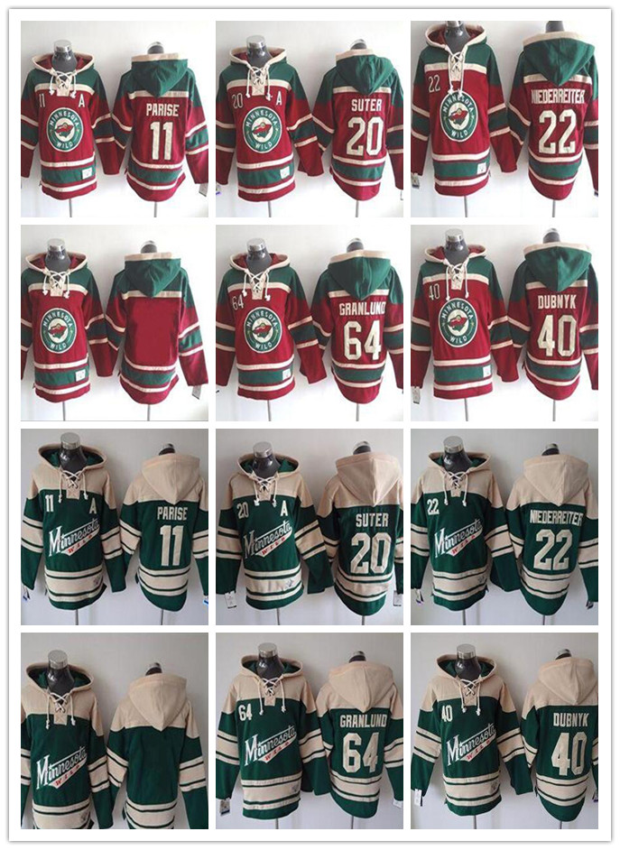 2017 Minnesota Wild Hoodies Jerseys Hockey Sweatshirts 40 DUBNYK 20 SUTER 11 PARISE 22 NIEDERREITER 64 GRANLUND Green Red Old Time Uniforms, Multi
2017 Minnesota Wild Hoodies Jerseys Hockey Sweatshirts 40 DUBNYK 20 SUTER 11 PARISE 22 NIEDERREITER 64 GRANLUND Green Red Old Time Uniforms, Multi