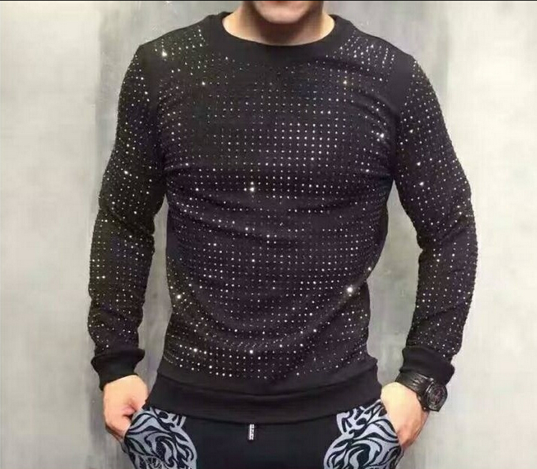 Wholesale- New Arrival 2017 European And American Winter Blouson Homme Baroque Letter Embroidery Hip-Hop Sweatshirts, As picture show-1
Wholesale- New Arrival 2017 European And American Winter Blouson Homme Baroque Letter Embroidery Hip-Hop Sweatshirts, As picture show-1