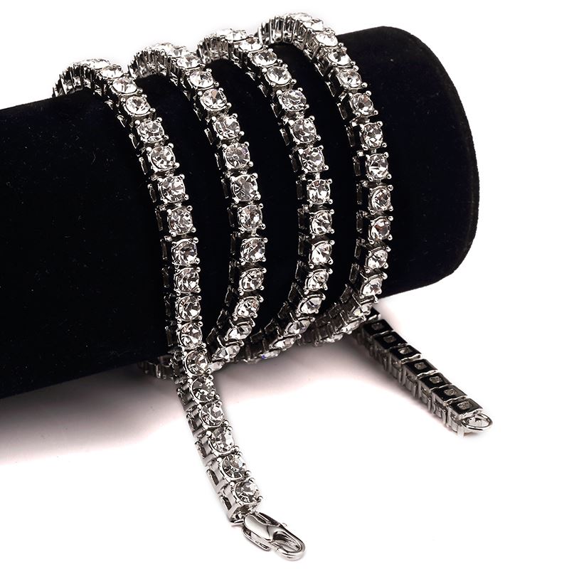 Fully Iced Out Necklace Link Chain Hip Hop Bling Chain gold silver plated Hip Hop Jewelry For Men/Women With Elegant
Fully Iced Out Necklace Link Chain Hip Hop Bling Chain gold silver plated Hip Hop Jewelry For Men/Women With Elegant