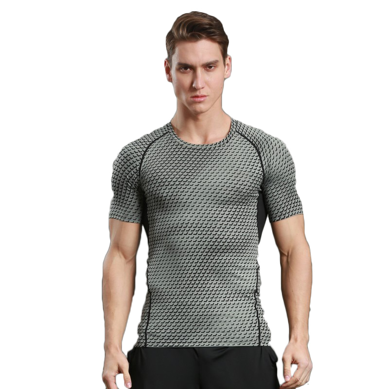 Outdoor sports men short-sleeved sports quick-drying. Tight fit suit T-shirt. Has a strong elasticity, you like it 
Outdoor sports men short-sleeved sports quick-drying. Tight fit suit T-shirt. Has a strong elasticity, you like it