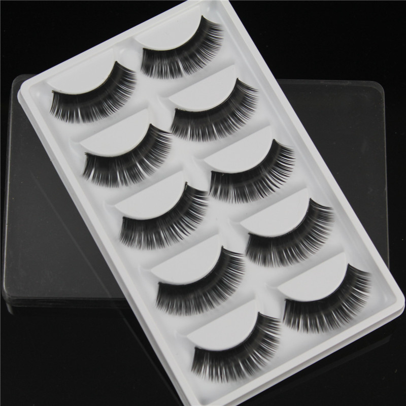 False Eyelashes 5 pairs of fan-shaped long Thick Crisscross Black eye hair Smokey Makeup Eye Lashes W34
False Eyelashes 5 pairs of fan-shaped long Thick Crisscross Black eye hair Smokey Makeup Eye Lashes W34