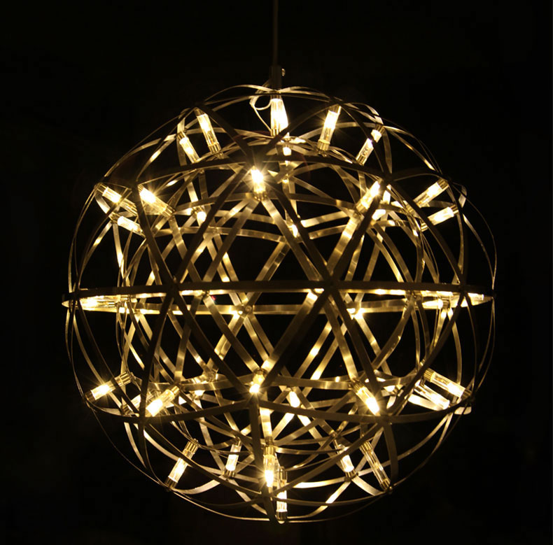 LED Modern Pendant Lamps Fireworks Lamp Ball Stars Hanging Pendant Lights Fixture Hotel Shopping Mall Cafes Pub Bar Home Indoor Lighting - view 9