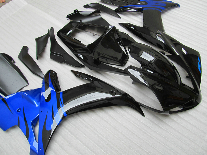 ABS plastic fairing kit for Yamaha YZF R1 2002 2003 blue black fairings set YZF R1 02 03 OT26, Same as picture
ABS plastic fairing kit for Yamaha YZF R1 2002 2003 blue black fairings set YZF R1 02 03 OT26, Same as picture