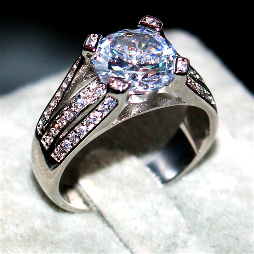 Luxury Jewelry Real 100% 925 Sterling silver Wedding Rings finger For Women Pave 5A Zirconia Gemstone 10*10MM 4CT diamond ring Girl Gift
Luxury Jewelry Real 100% 925 Sterling silver Wedding Rings finger For Women Pave 5A Zirconia Gemstone 10*10MM 4CT diamond ring Girl Gift