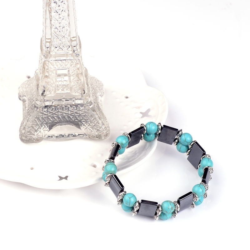 2017 Natural stone bracelet Double crystal bracelet with full pave crystal wrapped bracelets with full crystal