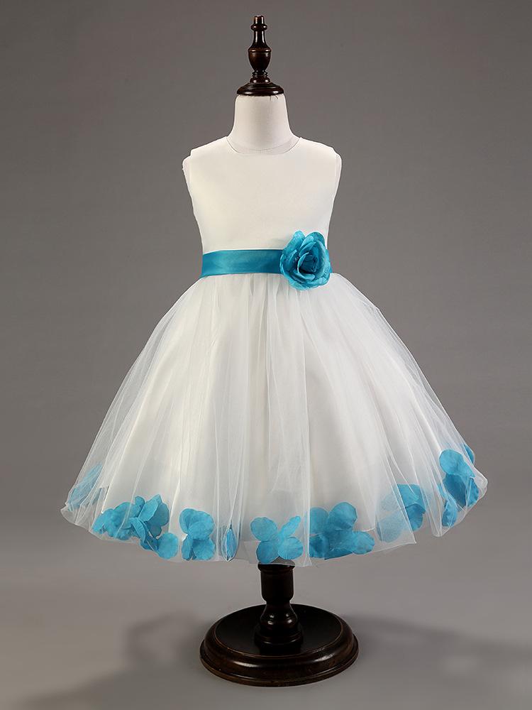 Wholesale- New Tulle Flower Girl Dress With Sashes Lace rose Petal Kids Dress For Girls High Quality Girl Dress for Wedding Vestido, Black
Wholesale- New Tulle Flower Girl Dress With Sashes Lace rose Petal Kids Dress For Girls High Quality Girl Dress for Wedding Vestido, Black