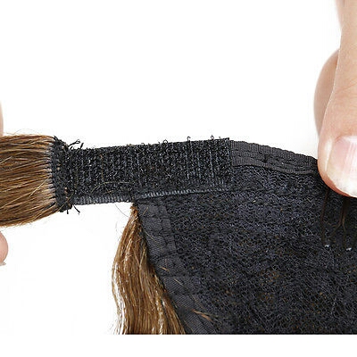 LIGHT yaki Ponytail Human Hair Drawstring Ponytail Extensions Tail Postiche Queue De Cheval En Cheveux Humains 120G Factory Outlet