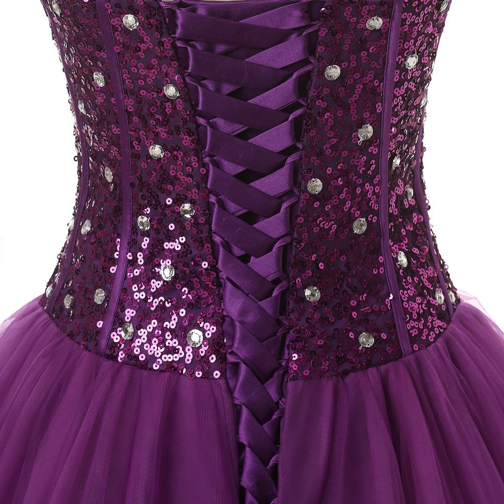 real photo sweetheart ball gown quinceanera dresses with sequins tulle beaded plus size prom pageant debutante party gown bm12