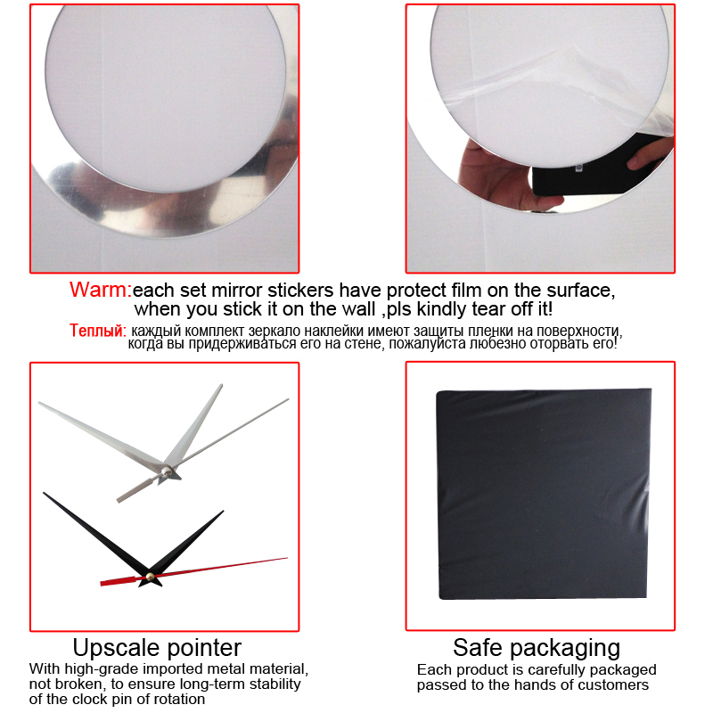 Wholesale- 2016 Hot Sale Wall Clock Clocks Watch Reloj De Pared Horloge Modern Design Large Decorative Quartz Living Room 3d Diy Acrylic