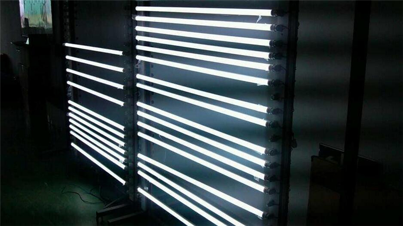 Sunway SMD2835 4FT 1200MM tubes 25W 28W double line LED chips LED Tube Lamps 50w Fluorescent Replacement 48" 1200mm Energy Saving UL