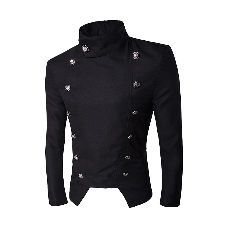 Wholesale- New men's double breasted gentleman count party dress casual Suit Tuxedo, Black
Wholesale- New men's double breasted gentleman count party dress casual Suit Tuxedo, Black