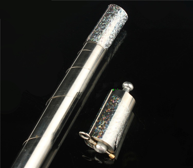 Appearing Cane Metal Silver Magic Stick Wand Magic Tricks Close Up Illusion Silk To Wand Magic Props Kid Gift